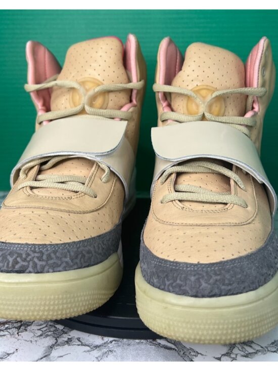 Nike Air Yeezy 1 Net Tan 2009 Kanye West 366164-111 US 12 OG Box VNTG main image 16